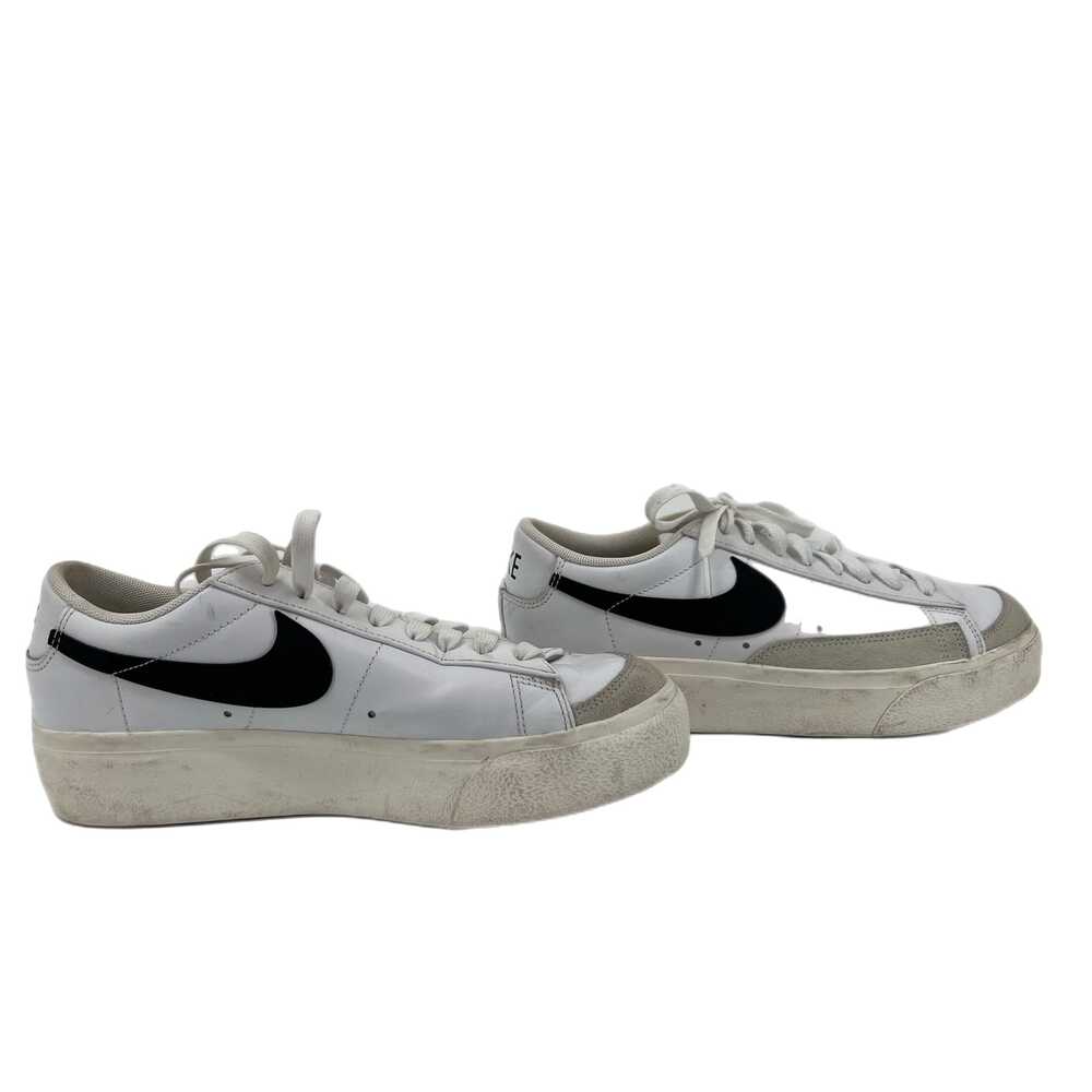 Nike White Black Sneakers Platform | Womens 7.5